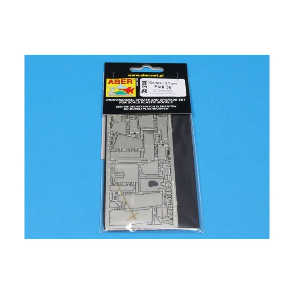 German 3, 7 cm Flak 36/37, 1/35 - Aber Models 35244