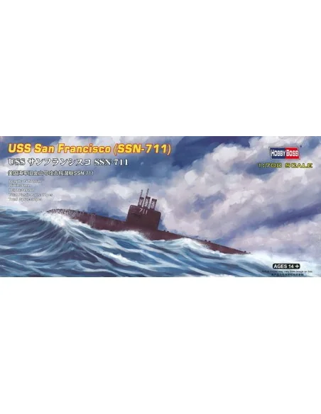 [NO_DESC] USS San Francisco (SSN-711), 1/700 - Hobby Boss 87015
