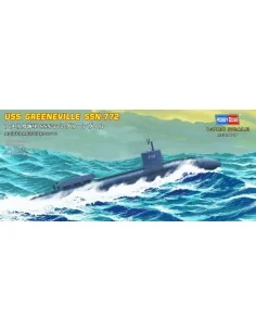 USS Navy Greeneville submarine SSN-772, 1/700 - Hobby Boss 87016