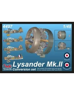 Lysander Mk.II (Perseus Engine) Conversion Set for Airfix, 1/48 - C...
