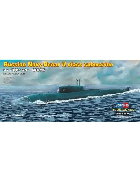 Russian Navy Oscar II class submarine, 1/700 - Hobby Boss 87021