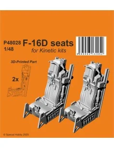 F-16D Seats for Kinetic, 1/48 - CMK 129-P48028