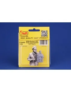 WWII British CW Tank Commander / Half Figure, 1/35 - CMK 129-F35409 2