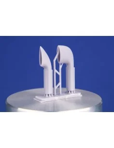Lysander Exhaust (2 types) for Airfix, 1/48 - CMK 129-P48039 2