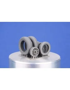 SMB-2 Super Mystère Wheels for Special Hobby and Azur/Frrom, 1/48 -... 2