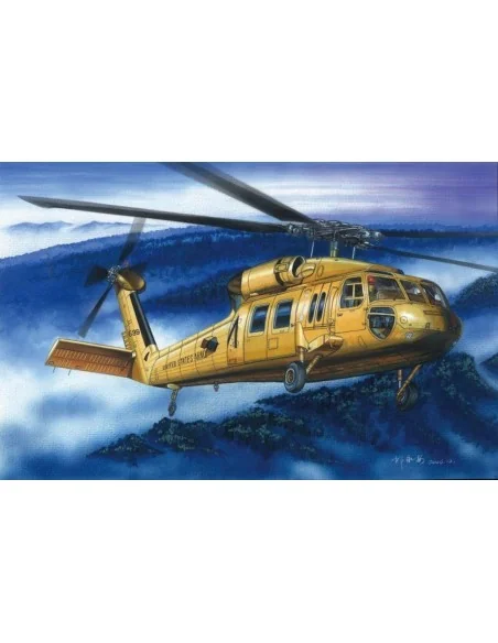 American UH-60A ''Blackhawk'' helicopter, 1/72 - Hobby Boss 87216