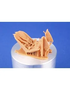 Fw190A Seat and Side Section Back Armour (w/ harness) for Revell, 1... 2