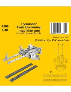 Lysander Twin Browning machine gun for Airfix, 1/48 - CMK 129-4508
