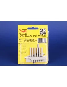 M36 Jackson Cardboard Transport Tube for 90 mm Gun (6 pcs.), 1/35 -... 2