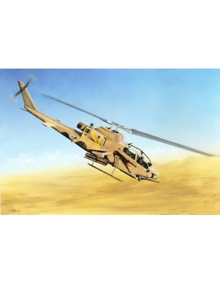 AH-1S Cobra Attack Helicopter, 1/72 - Hobby Boss 87225