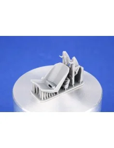 Fw190A Seat and Side Section Back Armour (w/o harness) for Tamiya, ... 2