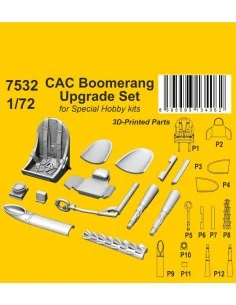 CAC Boomerang Upgrade Set for Special Hobby, 1/72 - CMK 129-7532
