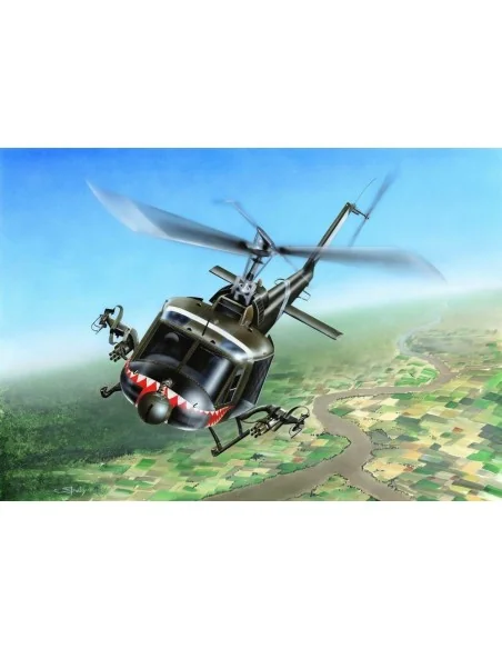 UH-1C Huey, 1/72 - Hobby Boss 87229