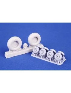 HP.52 Hampden Wheels for ICM, 1/48 - CMK 129-4521 2