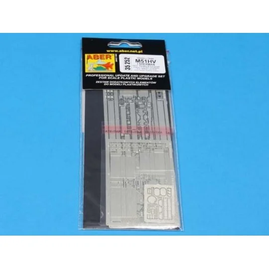 M51Sherman- vol.2 Fenders, 1/35 - Aber Models 35252