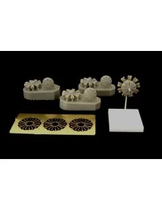 engine BMW 132 (3 pcs), 1/144 - Brengun BRL144039