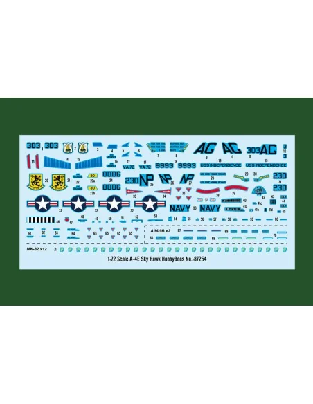 [NO_DESC] A-4E Sky Hawk, 1/72 - Hobby Boss 87254