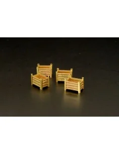 steel containers (4 pieces), 1/144 - Brengun BRL144111