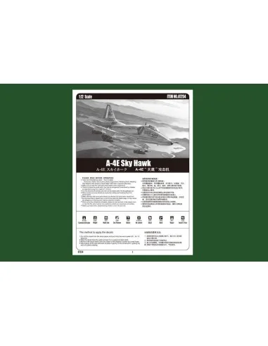 A-4E Sky Hawk, 1/72 - Hobby Boss 87254