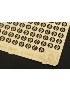 Tie down points (cross type) US aircraft carrier, 1/144 - Brengun B...
