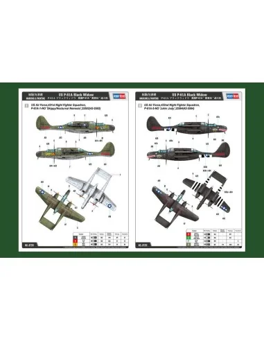 [NO_DESC] US P-61A Black Widow, 1/72 - Hobby Boss 87261
