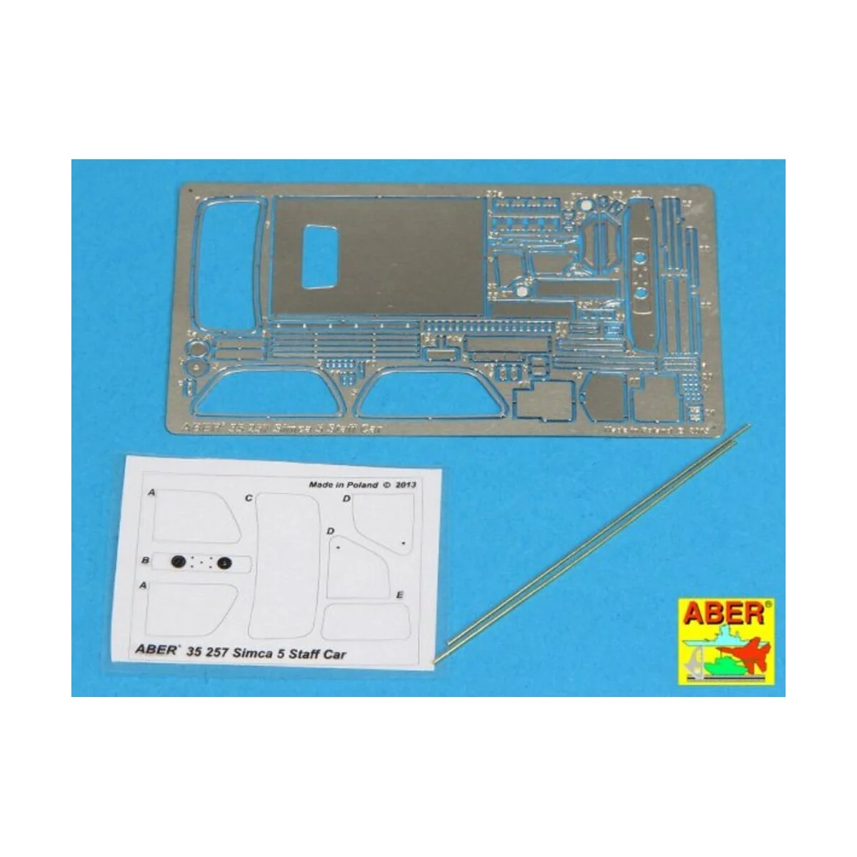 Simca 5, 1/35 - Aber Models 35257 Simca 5, 1/35 - Aber Models 35257