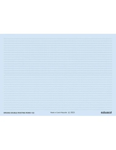 Double riveting rows, 1/32 - Eduard Accessories ER32002