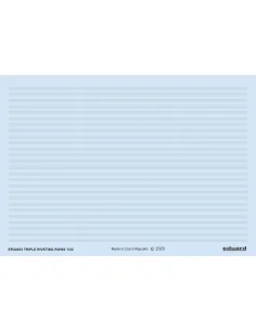 Triple riveting rows, 1/32 - Eduard Accessories ER32003