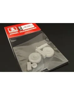 B17G wheel set, 1/72 - Brengun BRL72021 2