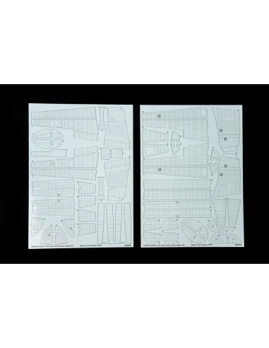 P-38J raised rivets & surface details for TAMIYA, 1/48 - Eduard Acc...