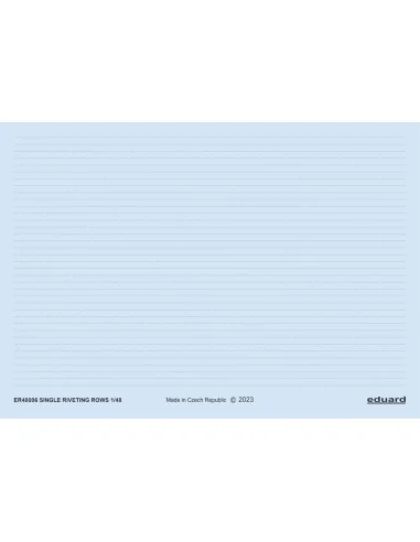 [NO_DESC] Single riveting rows, 1/48 - Eduard Accessories ER48006