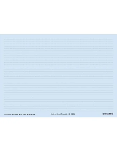 Double riveting rows, 1/48 - Eduard Accessories ER48007