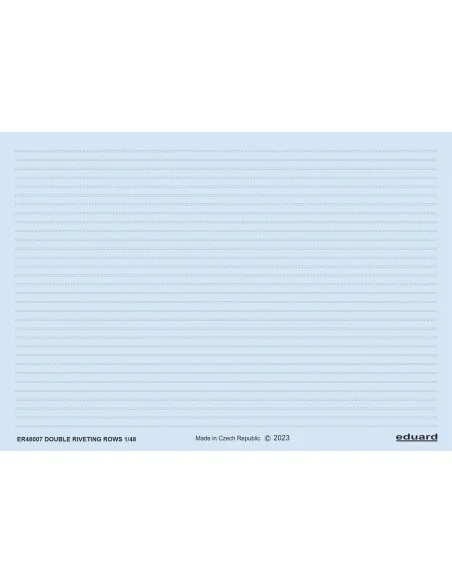 Double riveting rows, 1/48 - Eduard Accessories ER48007