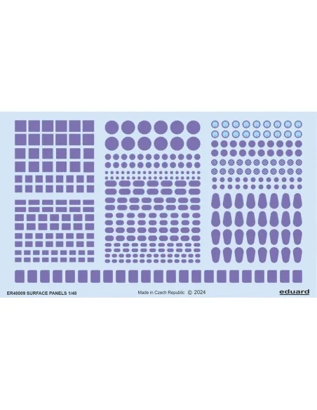 [NO_DESC] Surface panels, 1/48 - Eduard Accessories ER48009