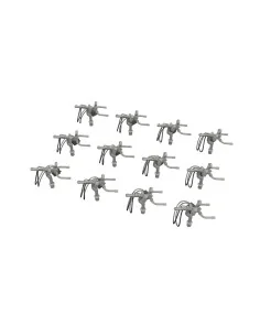 M2 Browning water cooled PRINT, 1/350 - Eduard Accessories 653002