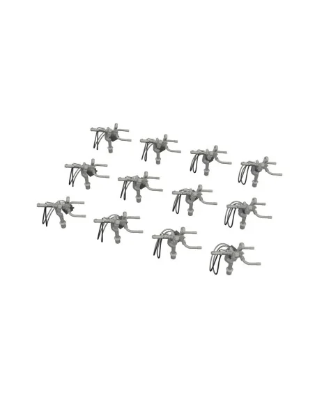 M2 Browning water cooled PRINT, 1/350 - Eduard Accessories 653002
