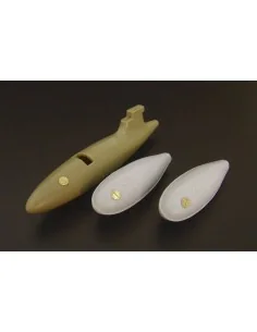 U S drop tanks caps, 1/72 - Brengun BRL72112
