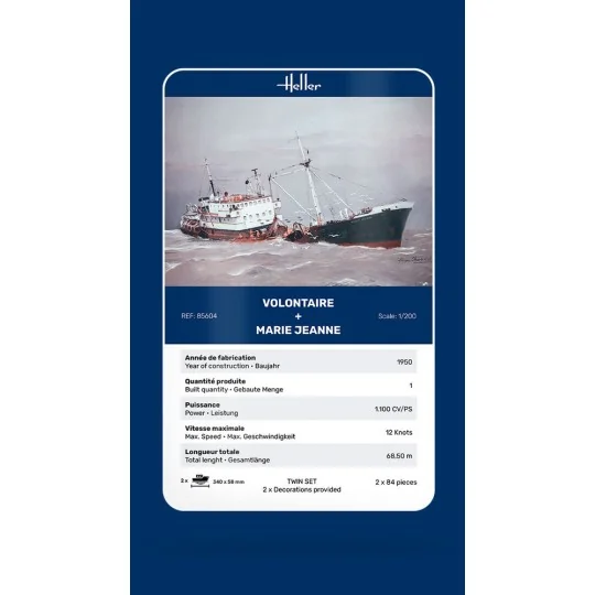 Twin Set Volontaire + Marie Jeanne - Heller 85604