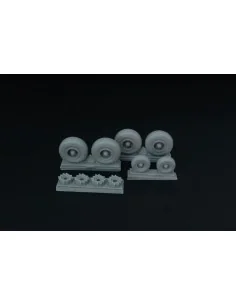 C-130 wheel set (with disc brakes) (Italeri), 1/72 - Brengun BRL72147 2