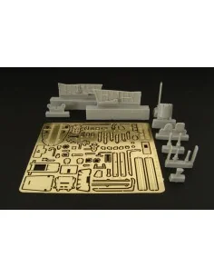 He 162 Salamander interior, 1/48 - Brengun BRL48013