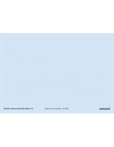 Single riveting rows, 1/72 - Eduard Accessories ER72001
