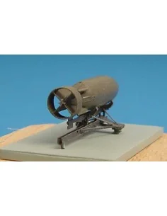 Bomb rack for Spitfire - british 500lb bomb, 1/48 - Brengun BRL48004 2