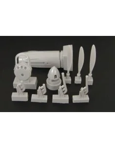 P 40 Klimov engine conversion, 1/48 - Brengun BRL48033