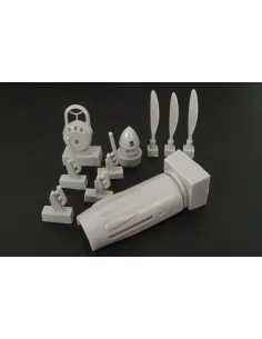 P 40 Klimov engine conversion, 1/48 - Brengun BRL48033 2