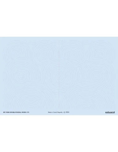 Double radial rows, 1/72 - Eduard Accessories ER72006