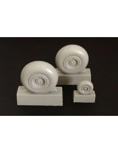 B17G wheel set, 1/48 - Brengun BRL48038