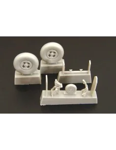 Huricane wheel set, 1/48 - Brengun BRL48039