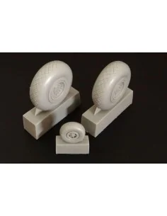 B17G wheel set, 1/48 - Brengun BRL48038 2