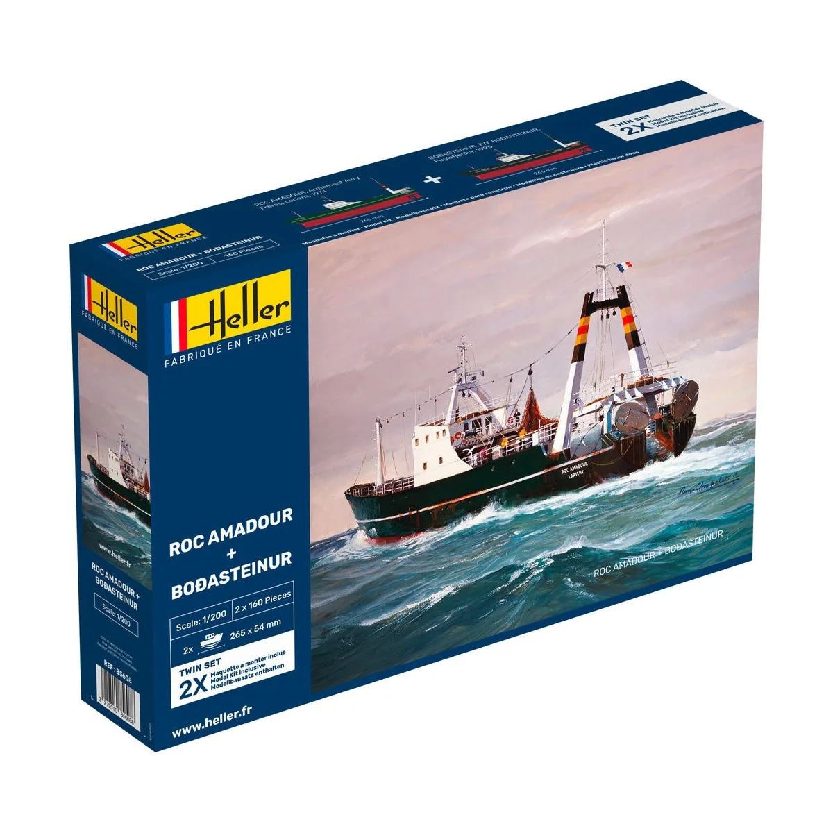 Twin Set Roc Amadour + Bordasteinur, 1/200 - Heller 85608