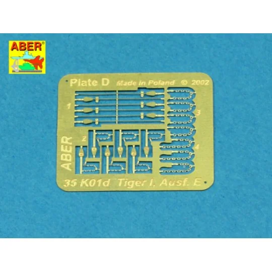 Pz.Kpfw.VI Ausf.E Tiger I Tunisia - Aber Models 35259